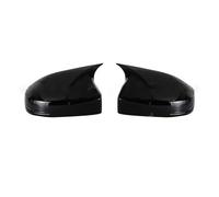 Car Rearview Mirror Cap for Fit for Jazz for Shuttle for City 2014-2018 Car Rearview Side Mirror Cover Sticker Wing Cap Exterior Door Case Trim Reverse Mirror Shell(No Light Black)