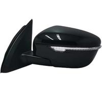 Car Rearview Mirror Cap For Qashqai 2015-2018 Car Exterior Door Rearview Side Mirror Assembly(Black,7pin left)
