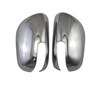 Car Rearview Mirror Cap For Scion TC 2011-2016 Car Rearview Side Mirror Cover Wing Cap Exterior Sticker Door Rear View Case Trim Auto(Silver)