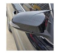 Car Rearview Mirror Cap For Toyota For Camry For Corolla For Avensis For Auris Rearview Side Mirror Cover Wing Cap Exterior Door Rear View Case Trim Housing(No Light Black)