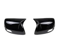Car Rearview Mirror Cap For Toyota For Land For Cruiser LC200 For Prado FJ150 150 2010-2021 Car Sticker Rearview Side Mirror Cover Wing Cap Exterior Door Case Trim(Gloss black)