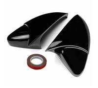 Car Rearview Mirror Cap For VW For GOLF 7 MK7 MK7.5 R GTI 2014-2019 Car Rearview Side Mirror Cover Horn Wing Cap Exterior Door Rear View Case Trim Sticker(Gloss black)