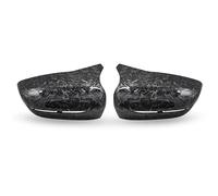 Car Rearview Mirror Cap Rearview Side Mirror Covers Cap For BMW 4 5 7 8 Series G11 G12 G14 G15 G16 G22 G23 G24 G30 G31 G38 Carbon Look Replacement(C)