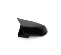Car Rearview Mirror Caps For BMW Serie 1 2 3 4 F20 F21 F22 F30 F32 F36 For X1 F87 For M3 Car Rearview Mirror Cover Auto Exterior Accessories Mirror Cover Cap(Black-Left)