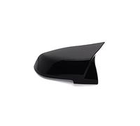 Car Rearview Mirror Caps For BMW Serie 1 2 3 4 F20 F21 F22 F30 F32 F36 For X1 F87 For M3 Car Rearview Mirror Cover Auto Exterior Accessories Mirror Cover Cap(Black-Right)