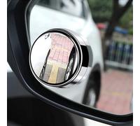 Car Rearview Mirror Convex Blind Zone Additional Mirrors Ad Angle Blindspot Roadway 2pcs Glass For Car Mirrors(A)