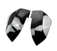 Car Rearview Mirror Cover Cap For B&MW Series 1 2 3 4 X 220i 328i 420i F20 F21 F22 F23 F30 F32 F33 F36 X1 Accessories(Bright blacK)