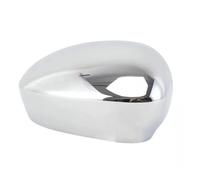Car Rearview Mirror Cover Car Exterior Enhancement Chrome Door Wing Cap ABS Rearview Mirror Cover Chromium Styling Direct Replacement Part Rearview Side Mirror Covers(Passenger side)