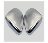 Car Rearview Mirror Cover Car Mirror Cover For VW For Golf 7 For Golf 7 For GTI Lamando Matte Chrome Silver Rearview Mirror Cover Protection Cap Car Styling Rearview Side Mirror Covers