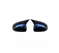 Car Rearview Mirror Cover Compatible With Mercedes Benz W177 A200 A220 A250 A35 A45 AMG 2019-2023 Ox Horn Mirror Cover Cap(Glossy Black)