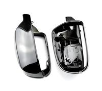 Car Rearview Mirror Cover For A3 A4 B8/B8.5 A5 A6L A8L RS6 S8 Q3 Car Replacement Rearview Side Mirror Cover Wing Cap Exterior Door Case Trim Carbon Rearview Side Mirror Covers(B8.5 GlossBlack)
