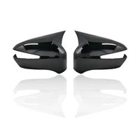 Car Rearview Mirror Cover For Civic 8th Gen FD6 2006-2012 Side Door Exterior Wing Housing Protector Case Shell Caps front door mirror protective housing(Bright black)