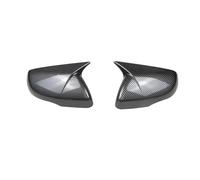 Car Rearview Mirror Cover For Edge 2015-2021 Car Rearview Side Mirror Cover Wing Cap Exterior Door Rear View Case Trim Carbon Fiber Look ABS Rearview Side Mirror Covers(OneColor)