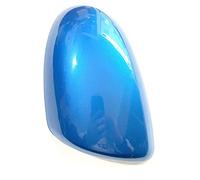 Car Rearview Mirror Cover For Mazda 2 For 3 1.6 Side Rearview Mirror Cover Wing Cap With The Painted Color Rear View Mirror Cap Cover(Clear sky blue left)