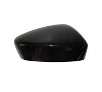 Car Rearview Mirror Cover For Mazda CX5 CX-5 2012 2013 2014 Car Rearview Mirror Cover Case Shell Lid Accessories Door Wing Rear View Mirror Cover Cap(R black)