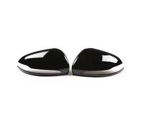 Car Rearview Mirror Cover For Mercedes For Benz E GLC S C Class W205 W213 X253 W222 W238 LHD Car Rearview Side Mirror Cover Wing Cap Exterior Rear View Trim Rearview Side Mirror Covers(Gloss black)