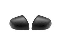 Car Rearview Mirror Cover For Tesla For Model Y For Juniper For Launch 2025 Rear View Mirror Shell Replacement Cover Carbon Pattern Door Wing Rear View Mirror Cover Cap(Matte Carbon)