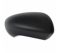 Car Rearview Mirror Cover Housing Black/Primer Gray Door Rear View Wing Mirror Cover Replacement For Nissan For Qashqai 2007-2014(Black Right)