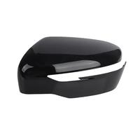 Car Rearview Mirror Cover Housing Car Side Wing Rearview Mirror Cover Cap For Nissan For Qashqai J11 2015-2020 For Murano For Rogue For Hybrid For Pathfinder(1pc Black Left)