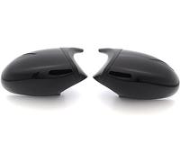 Car Rearview Mirror Covers Fits for BMW 1 3 Series E82 E88 2007 2008 2009 E90 E87 E91 E93 E81 E92,Car Rearview Mirror Cover Left Right Replacement,Rear View Cap,1pc Black Left(normal/1 Pair Black