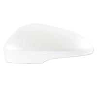 Car Rearview Mirror Covers For Fusion 2013 2014 2015 2016 2017 2018 Auto Wing Mirror Cover Caps Door Rearview Cap Housing Fit(White L)