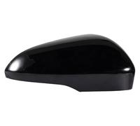 Car Rearview Mirror Covers For Fusion 2013 2014 2015 2016 2017 2018 Auto Wing Mirror Cover Caps Door Rearview Cap Housing Fit(Black R)
