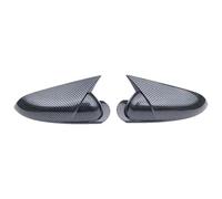 Car Rearview Mirror Covers For OMODA S5 2022 2023 2024 GT Retrofitting A Pair ABS Side Covers On The Rearview Housing Shell Rear View Mirror Cap(Carbon fiber pattern)