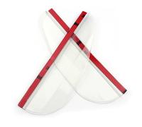 Car rearview mirror eyebrow for Cadillac Sixteen, Effectively prevent scratches and scratches on the mirror,C