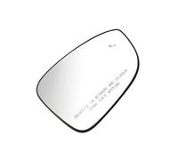 Car Rearview Mirror Glass For Accord 10th 11th 2018 2019 2020 2021 2022 2023 2024 US Version Car Side Heated Rearview Mirror Glass Blind Spot White(R Heated Blind Spot)