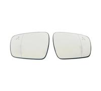 Car Rearview Mirror Glass For Scenic Iv 2016-2022 Auto Wide Angle Heated Mirror Glass Blind Spot 963665711R 963658820R Easy Install Mirror Glass(Blind spot L and R)