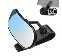 Car Rearview Mirror, High Definition Glass, Wide Convex Lens, Interior Clip Accessory, Reliable Automotive Suction Panoramic Organizer, Functional Vehicle Supply for Sedans, SUVs, Trucks