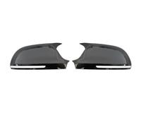 Car Rearview Mirror Housing Car Housing Side Mirror Shell Accessories For Audi For A3 8P A4 A5 B8 Q3 A6 C6 4F S6 SQ3 A8 D3 8K 2017 2015 2016 2018 20(Bright black)