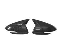 Car Rearview Mirror Housing Cover For Hyundai For Elantra AD 2016-2020 Carbon Fiber/Glossy Black Side Wing Mirror Caps 2Pcs Bracingo Rearview Cover Housing Rearview mirror shell(Carbon Fiber)
