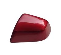 Car Rearview Mirror Housing Cover For Tesla For Model Y 2019-2026 For Juniper Side External Rearview Mirror Carbon Pattern Cover Lower Caps Bottom Shell Rearview mirror shell(MY Ultra Red Left)