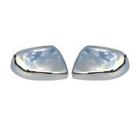 Car Rearview Mirror Housing Cover For Vito W447 Compatible 2014-2023 Bright Silver Chrome Wing Mirror Cover Cap ABS Rearview Accessory Pair Rearview mirror shell
