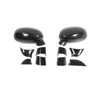 Car rearview mirror housing For Dodge Challenger Mirror Covers Car Rearview Mirror Shell Decoration Cover Accessories 2009-2020(3)