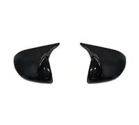 Car Rearview Mirror Housing For Mazda 6 GH 2007-2013 Second Generation Exterior Reversing Mirror Covering Cap Shells Rearview Exterior Shell(Bright black,1)