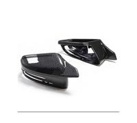 Car rearview mirror housing For Mercedes For Benz W176 W246 W204 W212 W221 C117 X204 X156 2pcs Real Carbon Fiber Side Mirror Cover Caps Replacement(6)