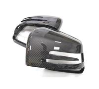 Car rearview mirror housing For Mercedes For Benz W176 W246 W204 W212 W221 C117 X204 X156 Accessories2pcs Real Carbon Fiber Side Mirror Cover Caps Replacement(1)
