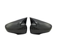 Car Rearview Mirror Housing For Renault For Clio IV 4 For Mk4 Zoe For Captur 2012-2019 2X Side Wing Mirror Cover Caps Rearview(Carbon Look)