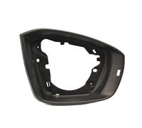 Car Rearview Mirror Housing Frame For Skoda For Octavia 2014 2015 2016 2017(Black-Right)