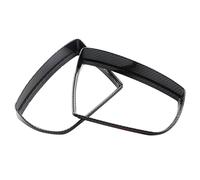 Car Rearview Mirror Housing Mirror Cap For Ecosport 2012-2019 For Kuga For Escape 2014-2019 Car Accessory Car Styling Rear View Mirror Cover Rain Shield Visor(Carbon Fiber Black)