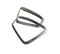 Car Rearview Mirror Housing Mirror Cap For VW For Tiguan 2017 2018 ABS Plating Rearview Side Mirror Rain Shield Visor Cover 2 For Pcs Side Mirror Caps