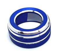 Car Rearview Mirror Knob Trim Cover Rotary Switch Rings Adjustment