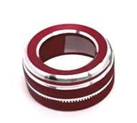 Car Rearview Mirror Knob Trim Cover Rotary Switch Rings Adjustment