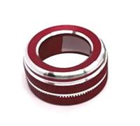 Car Rearview Mirror Knob Trim Cover Rotary Switch Rings Adjustment