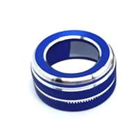 Car Rearview Mirror Knob Trim Cover Rotary Switch Rings Adjustment