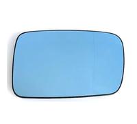 Car Rearview Mirror Lens Compatible With BMW For 3 5 7 E30 E32 E34 E36 For E46 7 E65 E66 Car Wide Angle Blue Heated Mirror Glas Automobile Exterior Accessories