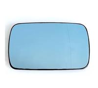 Car Rearview Mirror Lens Compatible With BMW For 3 5 7 E30 E32 E34 E36 For E46 7 E65 E66 Car Wide Angle Blue Heated Mirror Glas Automobile Exterior Accessories