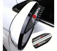 Car Rearview Mirror Rain Visor for Jetour T2 ICH-X K3 2023-2025 | Carbon Fiber Texture, Effective Rain Blocking, Premium Adhesive, Easy Installation, 2 Pcs